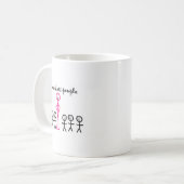 Ik zie Korte Mensen Koffiemok (Voorkant links)