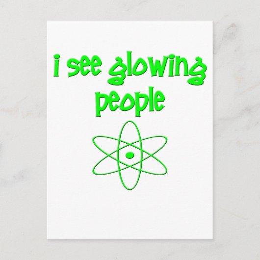 Ik Zie Lichtgevende Mensen Briefkaart (Voorkant)