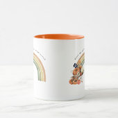 Ik zie me bij de pompoenpleister | Autumn Rainbow Mok (Midden)