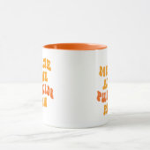 Ik zie me bij de pompoenpleister mok (Midden)