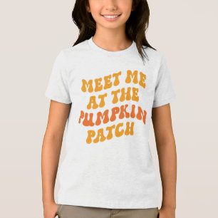 Ik zie me bij de pompoenpleister Tri-Blend shirt