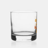Ik zie me bij de pompoenpleister whisky glas (Rechts)