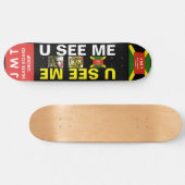 IK ZIE ME. JMT 8 1/4"Skateboarddek Persoonlijk Skateboard (Horizontaal)