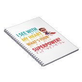 Ik zie met mijn hart jongen - blindness braille notitieboek (Rechterzijde)