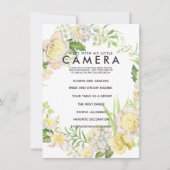 Ik zie met mijn kleine camera bruiloft spel kaart (Voorkant)