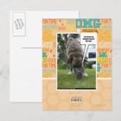 Ik zie mijn grens met rust laten briefkaart (Voorkant / Achterkant)