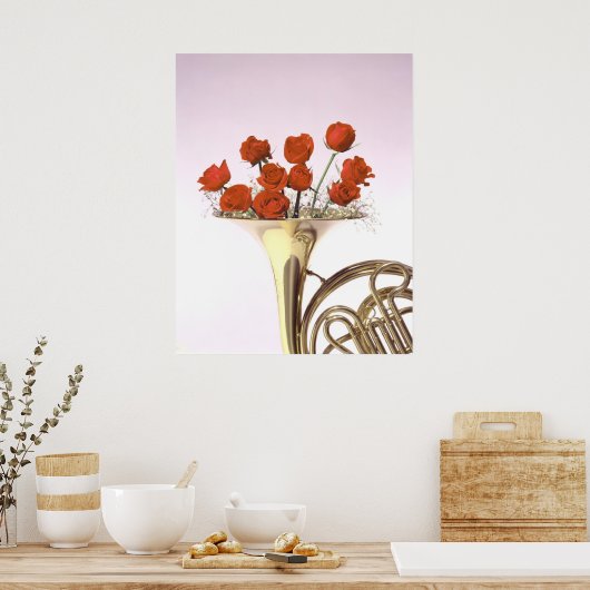 Ik zie Muziek Poster (Keuken)