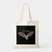 Ik zie niets - vlek met zonnebrillen tote bag (Achterkant)