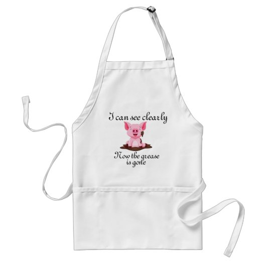 Ik zie nu duidelijk Apron Standaard Schort (Voorkant)
