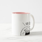 Ik zie ooi tweekleurige koffiemok (Voorkant rechts)