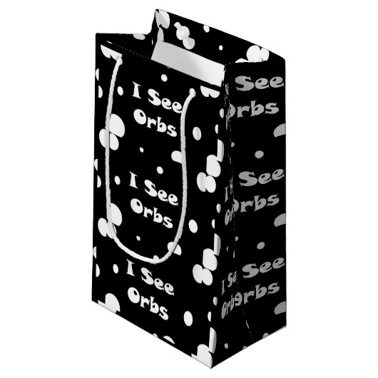 Ik zie Orbs-cadeautas Klein Cadeauzakje (Voorkant Gekanteld)