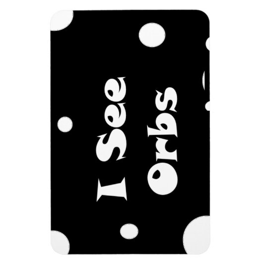 Ik zie Orbs-flexi magnet Magneet (Verticaal)