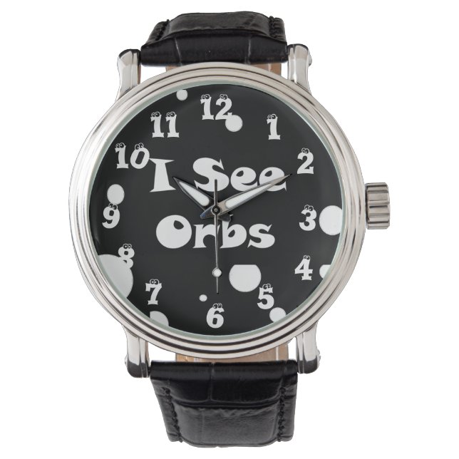 Ik zie Orbs-horloge Horloge (Voorkant)