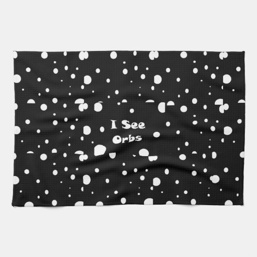 Ik zie Orbs-keukenhanddoek Theedoek (Horizontaal)