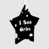 Ik zie Orbs-sterversiering Ornament (voorkant)