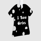 Ik zie Orbs-t-shirt Ornament (voorkant)