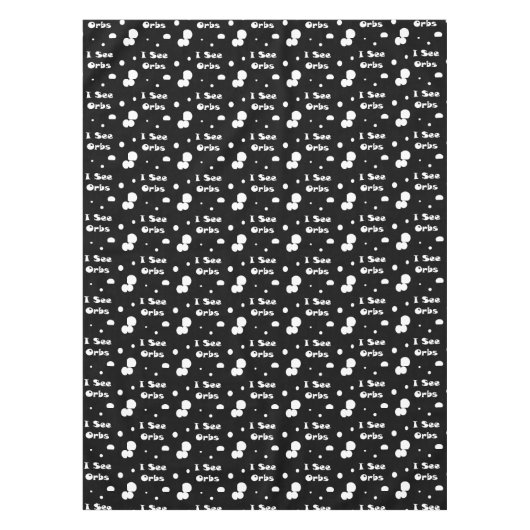 Ik zie Orbs-tablecloth Tafelkleed (Voorkant)