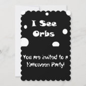 Ik zie Orbs-uitnodigingen Kaart (Voorkant)