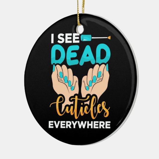 Ik zie overal kubussen keramisch ornament (Links)