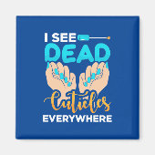 Ik zie overal kubussen magneet (Voorkant)