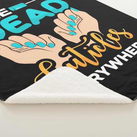 Ik zie overal kubussen sherpa deken (3/4)