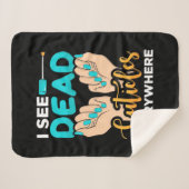 Ik zie overal kubussen sherpa deken (Voorkant (horizontaal))