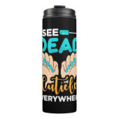 Ik zie overal kubussen thermosbeker (Voorkant)