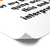 Ik zie overal liefde poster (Hoek)