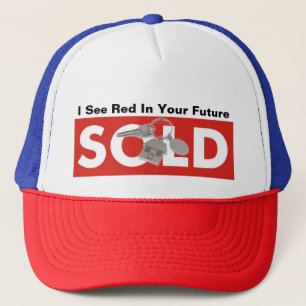 Ik Zie Rood In Jouw Toekomst Rood Vastgoed Verkoch Trucker Pet