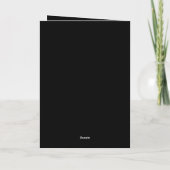 Ik Zie Stoute Mensen Hulst Kerstlichtjes Kerstmis Kaart (Achterkant)