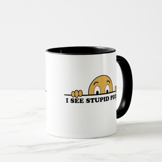 Ik zie stoute mensen mok (Voorkant rechts)