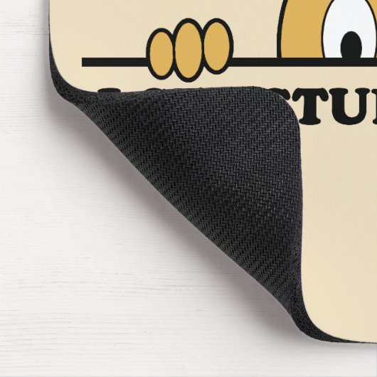 Ik zie stoute mensen muismat (Hoek)