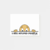 Ik zie stoute mensen post-it® notes (Voorkant)