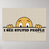 Ik zie stoute mensen poster (Voorkant)