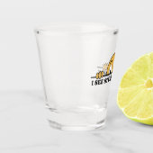 Ik zie stoute mensen shot glas (Links)