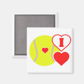 Ik zie tennis magneet (Voorkant / Achterkant)