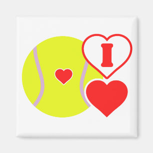 Ik zie tennis magneet