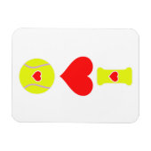 Ik zie tennis magneet (Horizontaal)