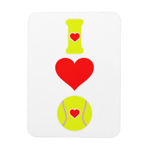 Ik zie tennis magneet