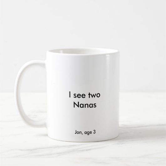 Ik zie twee Nanas Koffiemok (Links)