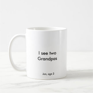 Ik zie twee oma's koffiemok