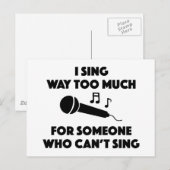 Ik zie veel te veel briefkaart (Voorkant / Achterkant)