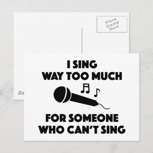 Ik zie veel te veel briefkaart (Voorkant / Achterkant)