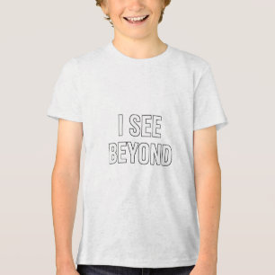 IK ZIE VERDER — Spiritueel Ontwaken Derde Oog Ener Tri-Blend Shirt