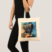 IK ZIE VREDESVERLIES EN HAPPINESS-CANVAS TAS (Voorkant (product))