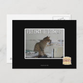 Ik zie wat je daar deed briefkaart (Voorkant / Achterkant)