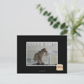 Ik zie wat je daar deed briefkaart (Staand voorkant)