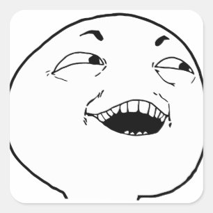 Ik zie wat je daar deed - meme vierkante sticker