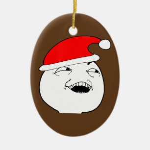 ik zie wat je daar deed xmas meme keramisch ornament