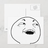 Ik zie wat je daar hebt gedaan - meme briefkaart (Voorkant / Achterkant)